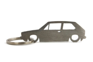 Brelok VW Volkswagen Golf MK1 3d stal nierdzewna