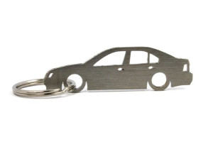 Brelok VW Volkswagen Bora MK1 sedan stal nierdzewna