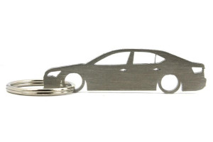 Brelok Skoda Superb MK3 sedan stal nierdzewna