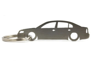 Brelok Skoda Superb MK1 sedan stal nierdzewna