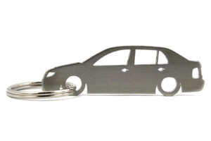 Brelok Skoda Fabia MK 1 sedan stal nierdzewna