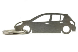 Brelok Renault Clio MK3 5d stal nierdzewna