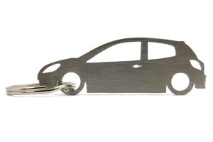 Brelok Renault Clio MK3 3d stal nierdzewna