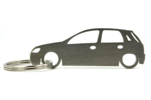 Brelok Opel Corsa C 5d stal nierdzewna