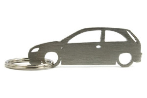 Brelok Opel Corsa C 3d stal nierdzewna