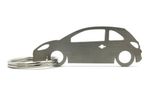 Brelok Opel Adam stal nierdzewna