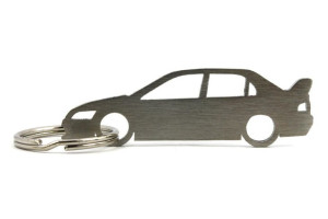 Brelok Mitsubishi Evo IX stal nierdzewna
