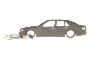 Brelok Mercedes W210 sedan stal nierdzewna