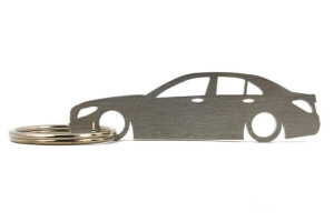 Brelok Mercedes C63 AMG W205 sedan stal nierdzewna