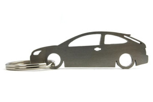 Brelok Ford Focus MK2 3d stal nierdzewna