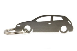Brelok Fiat Stilo 3d stal nierdzewna