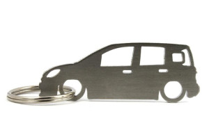 Brelok Fiat Panda III stal nierdzewna