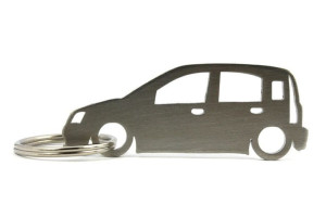 Brelok Fiat Panda II stal nierdzewna