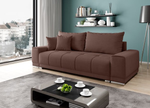 KEVIN sofa kanapa poduszki funkcja spania pojemnik na pościel