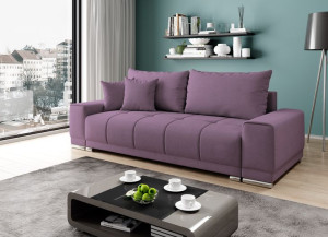 KEVIN sofa kanapa poduszki funkcja spania pojemnik na pościel