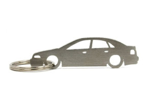 Brelok Audi RS4 B5 sedan stal nierdzewna