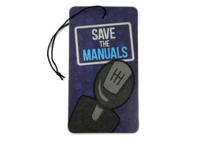 Zawieszka zapachowa do samochodu Save The Manuals