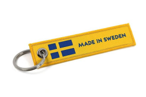 Zawieszka do kluczy samochodowych Made In Sweden