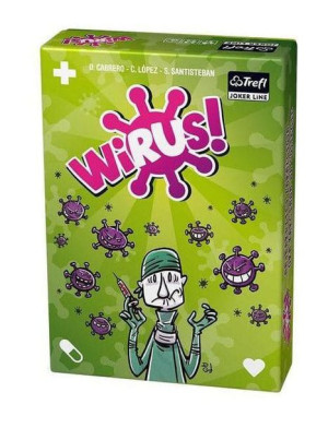 Gra Karciana Trefl Wirus!