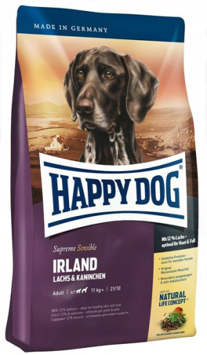 Happy Dog Irland (królik & łosoś) 1 kg