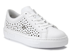 Sneakersy buty damskie RIEKER L8831-80 skórzane
