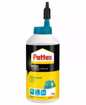Pattex - WATER PROOF WOOD - klej wodoodporny do drewna 750 g