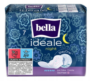 BELLA Podpaski IDEALE NIGHT STAY DRAI 7 sztuk
