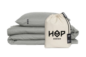 Komplet Pościeli 140x200 +1x50x60 z bawełny Szary