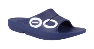 OOFOS Klapki regeneracyjne OOahh Sport Navy