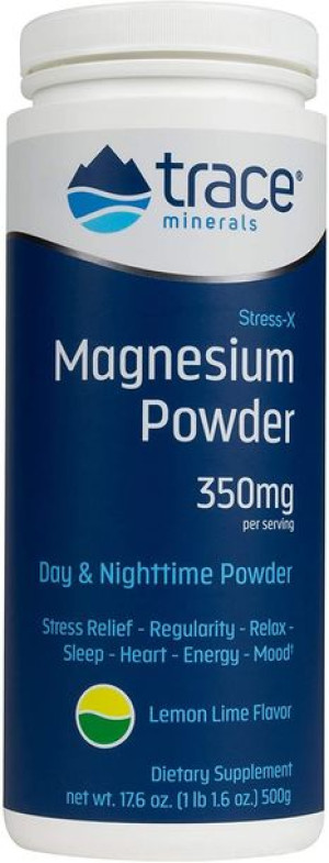 Stress-X Magnesium Powder - smak cytrynowo-limonkowy (500 g)