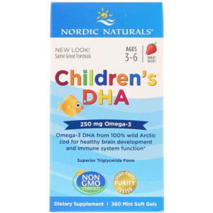 Childrens DHA 250 mg (360 kaps.)