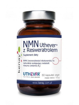 NMN Uthever® z Resweratrolem (60 kaps.)