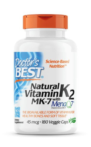 Witamina K2 MK7 45 mcg (180 kaps.)