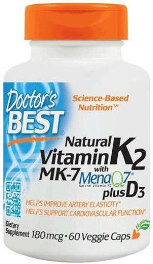 Witamina K2 MK7 plus D3 (60 kaps.)