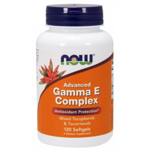 Gamma E Complex - Witamina E mieszane Tokoferole i Tokotrienole (120 kaps.)