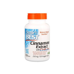 Cynamon - Cinnamon Extract with CinSulin (120 kaps.)