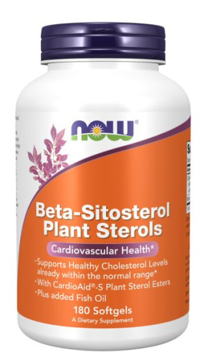 Beta-Sitosterol Plant Sterols - Sterole roślinne (180 kaps.)