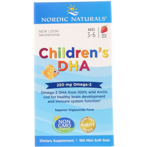 Childrens DHA 250 mg (180 kaps.)
