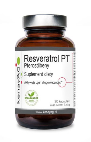 Pterostilbeny Resveratrol PT (30 kaps.)