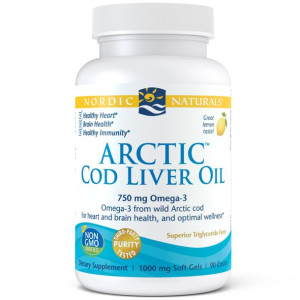 Arctic Cod Liver Oil Lemon (90 kaps.)