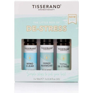 The Little Box of De-Stress - Zestaw olejków eterycznych roll-on na odpręże