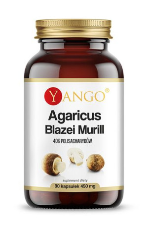 Agaricus - ekstrakt 40% polisacharydów (90 kaps.)