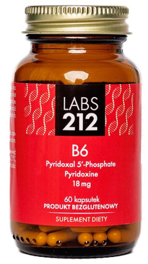 Vitamin B6 Pyridoxal 5'-Phosphate + Pyridoxine (60 kaps.)
