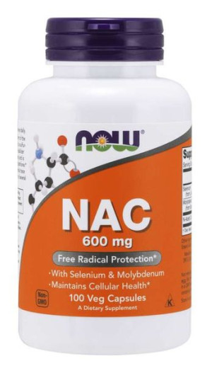 NAC - N-Acetylo-L-Cysteina 600 mg (100 kaps.)