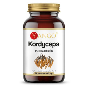 Kordyceps - ekstrakt 10% polisacharydów (90 kaps.)