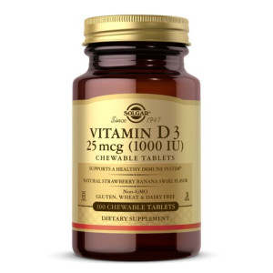 Witamina D3 1000 IU 25 mcg (100 tabl.)