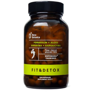 Forskolin + Aloes + Piperyna + Kapsaicyna (120 kaps.)