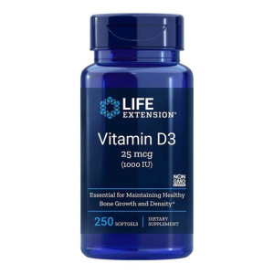 Witamina D3 1000 IU (250 kaps.)
