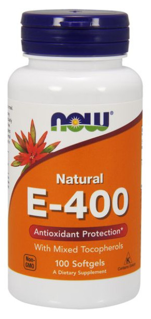 Witamina E 400 z mieszanką tokoferoli (100 kaps.)
