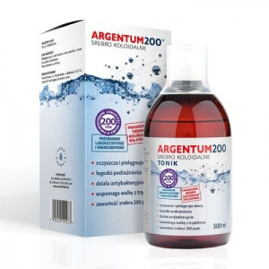 Tonik Argentum200 (200 ppm) Srebro Koloidalne (500 ml)